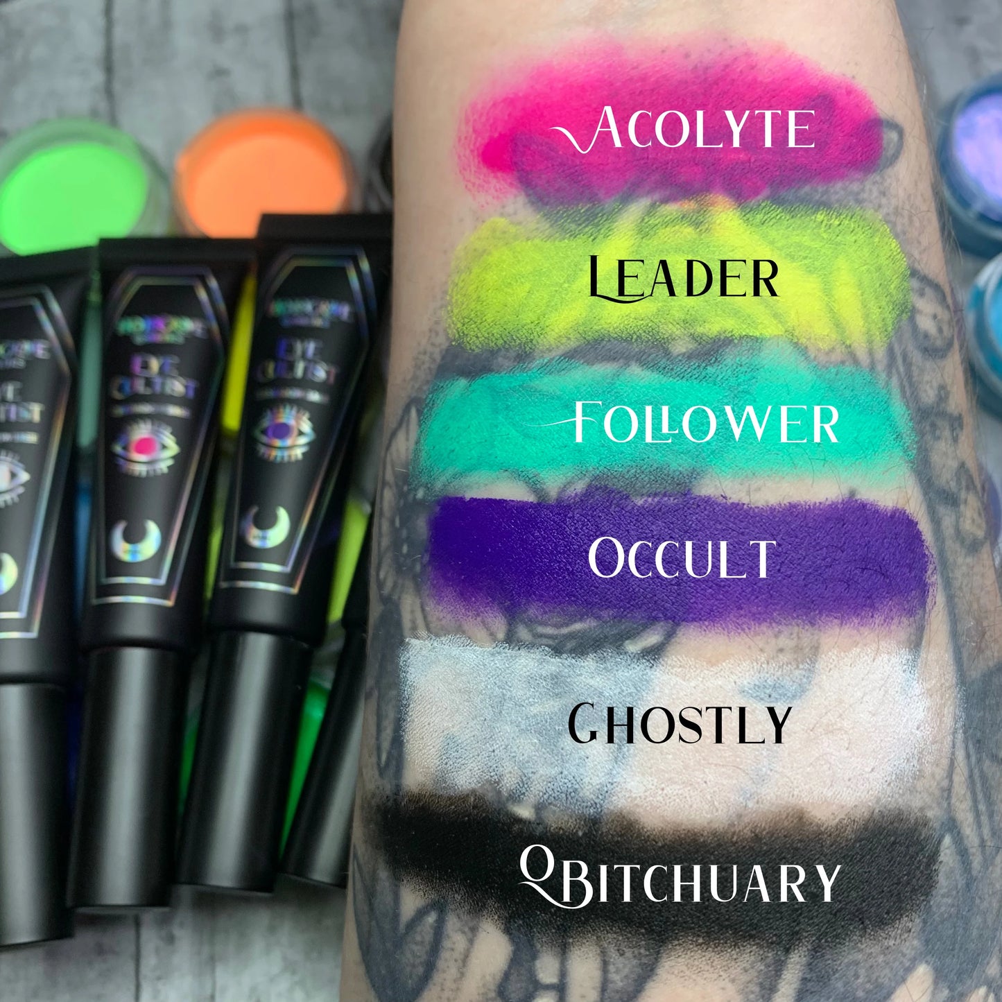 Full EyeCultist Eyeshadow Base 6pc Collection