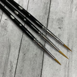 12pc Eyeliner Brush Set