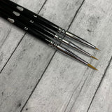 12pc Eyeliner Brush Set