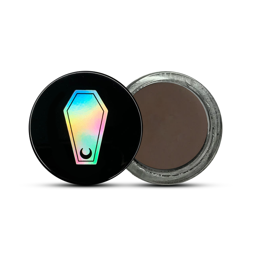 Funeral Proof Gel Eyeliner/Brow Pomade - Glass Circle Jar