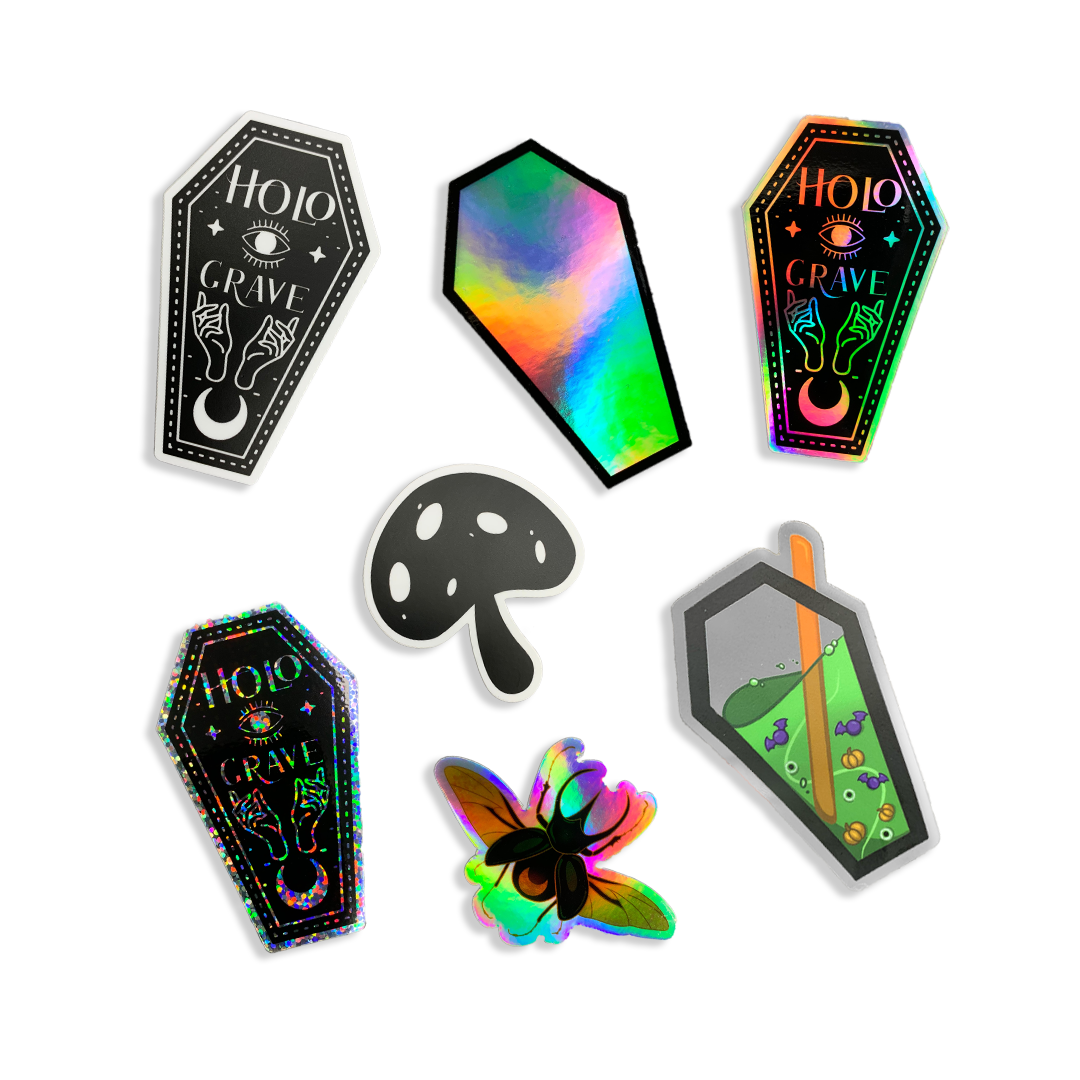 HoloGrave Stickers