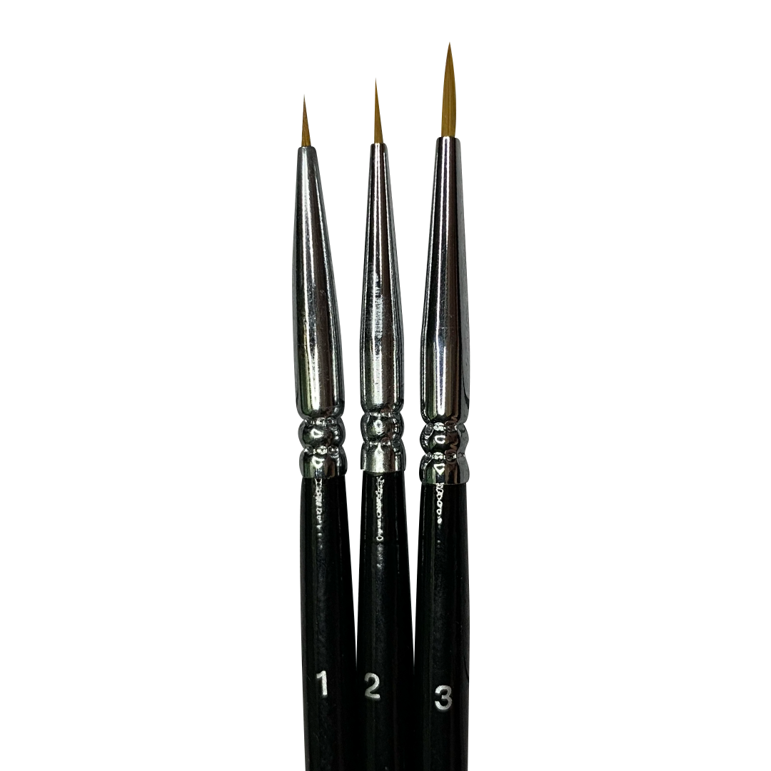 The Devil's in the Details 3pc Brush Set