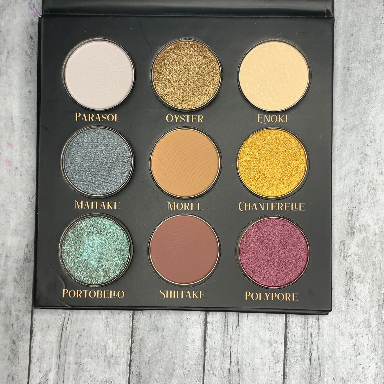 Shroom Eyeshadow and Pressed Pigment Palette